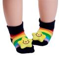 Three-dimensional Cartoon Baby Socks Pure Cotton Infant Newborn Doll Socks Spring Autumn Non-slip Rubber Socks Sokken. 