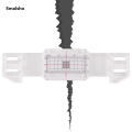 Standard Concrete Crack Gauge Clear Crack Monitoring Tool Tell-Tale Crack Measuring Tool Crack Measuring Ruler.