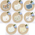 Cute Cartoon Baby Bibs Soft Newborn Saliva Towel For Boy Girl Kids Feeding Burp Cloths Newborn Accessories. 