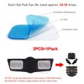 20/10pcs Gel Pads Ems Muscle Stimulation Replacement Patches Abs Trainer Self Adhesive Massage Pad Eletric Body Emsculpt Machine.