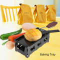 Mini Cheese Raclette Melter Carbon Steel Non-stick Roasters Tool. 