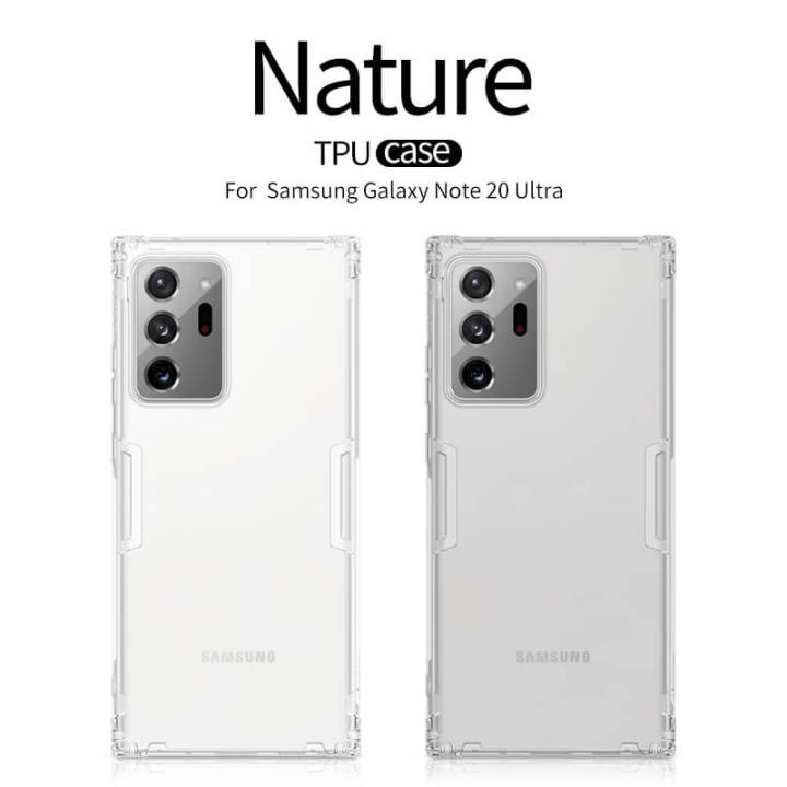 White Clear Protective Cover Note 20 For Samsung Galaxy Note20