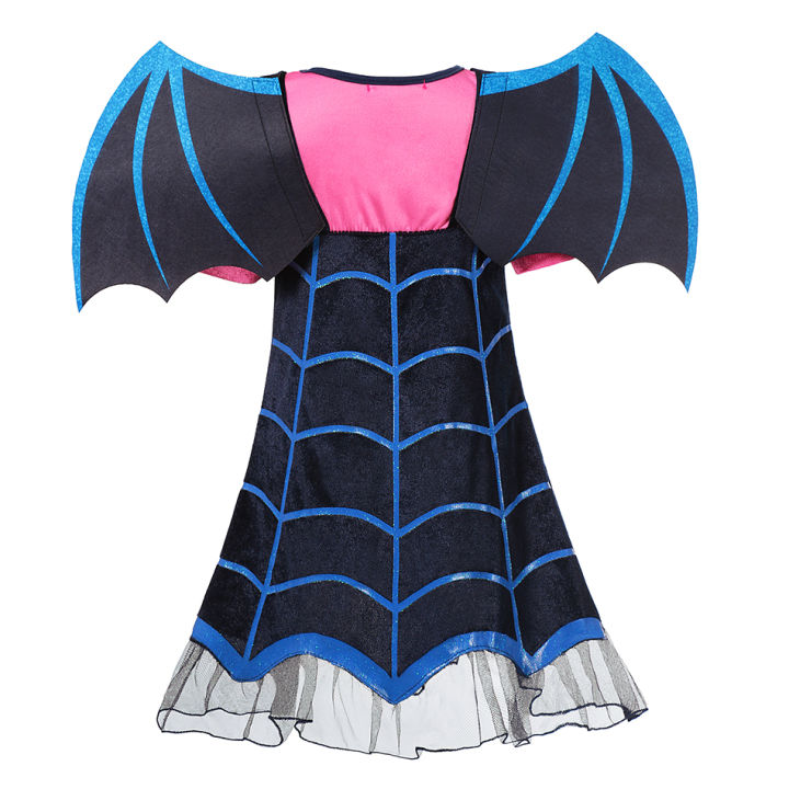 Disney%20Vampirina%20Cosplay%20Dress%20Girl%20Kids%20Princess%20Dress%20Up%20Christmas%20Halloween%20Costume%20Children%20Carnival%20Party%20Disguise%20Vampire%20-%20Image%203