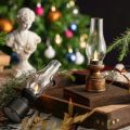 LED Vintage Kerosene Lamp Creative Electronic Light Battery Powered Candle Lamps Home Party Decoration. 