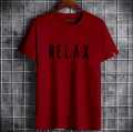 Men's Premium Regular-Fit Half-Sleeve Mesh Fabric T-Shirt with Round Neck - Lightweight Comfort for Everyday Wear. 