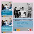 Netzwerk Neu B1 ( KURSBUCH + UBUNGSBUCH+ GlOSSAR ) (Set Of 3 Books ) German Language-Color Print. 
