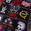 Metal Band Patches On Clothes Music Band Patch Iron On Patches For Clothes Hippie Rock Patch Punk Badge Stickers Appliques. 