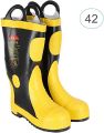 Fire Proof Safety Gum Boot Rubber High Temperature Resistant Waterproof Shoes. 