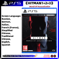HITMAN 123 World of Assassination Brand New Sony Genuine Licensed Game Cd PS5 Playstation 5 Playstation 4 Game Card Ps4 Games. 