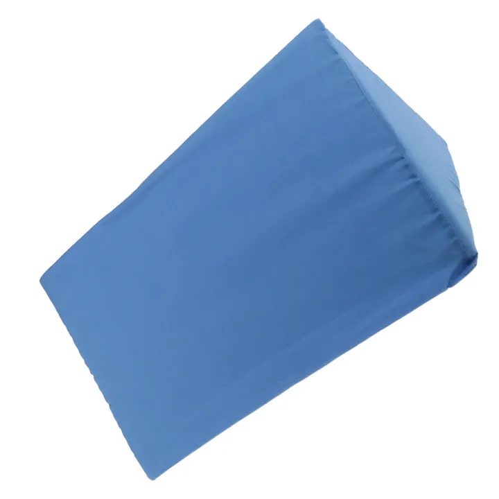 2pcs%20White%20Blue%20Foam%20Bed%20Wedge%20Pillow%20Elevation%20Cushion%20+%20Cover%20Back%20Support%20-%20Image%205