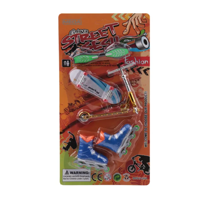Roller%20Skates%20Scooter%20Finger%20Skateboard%20Bike%20Indoor%20Home%20Toys%20For%20Tech%20Deck%20Ramp%20Venue%20Combination%20Set%20Children%20-%20Image%205