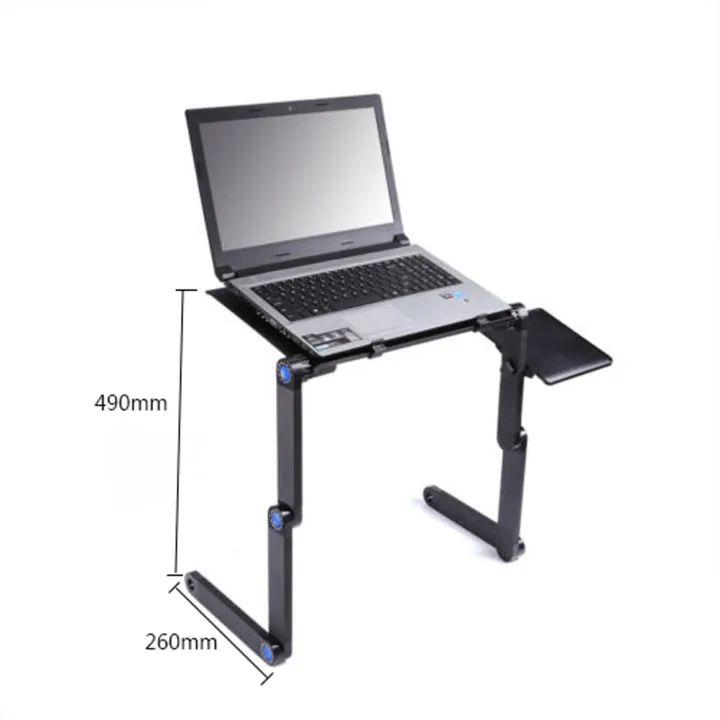 Adjustable%20Laptop%20Stand%20Portable%20Folding%20Computer%20Desk%20with%20Side%20Mount%20Mouse%20Pad%20(Black)%20folding%20table%20for%20laptop%20-%20Image%203