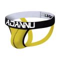 (1 Pieces) Splice Spandex Men Underwear thongs Mens Jockstrap 2021 New Thongs And G strings  Breathable Splice Innerwear AD139. 
