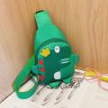2021 New Children's Bag Backpack Dinosaur Boys and Girls Cute Princess Baby Fashion Chest Bag Cross-body. 