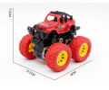 Monster Truck Friction Powered Cars Toys, 360 Degree Stunt 4wd Cars Push Go Truck for Toddlers Kids Gift Car Toy. 