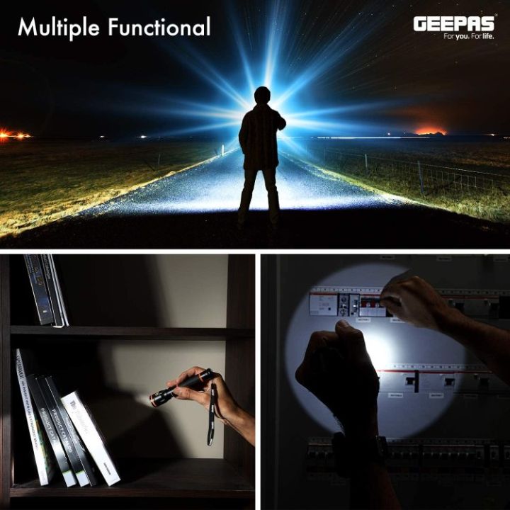 Geepas%20Waterproof%20LED%20Flash%20light%20GFL4659N(2%20Year%20Warrenty)%20with%20Free%20Delivery%20-%20Image%205