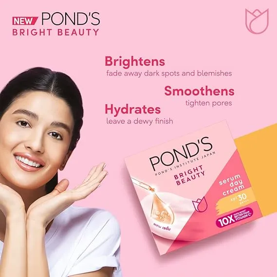 POND'S%20Bright%20Beauty%20face%20cream%20for%20brighter,%20glowing%20skin,%20Brightening%20day%20cream%20with%20SPF30,%20vitamin%20B3%20(niacinamide),%20vitamin%20E%20and%20glycerin%20-%2050g%20-%20Image%206