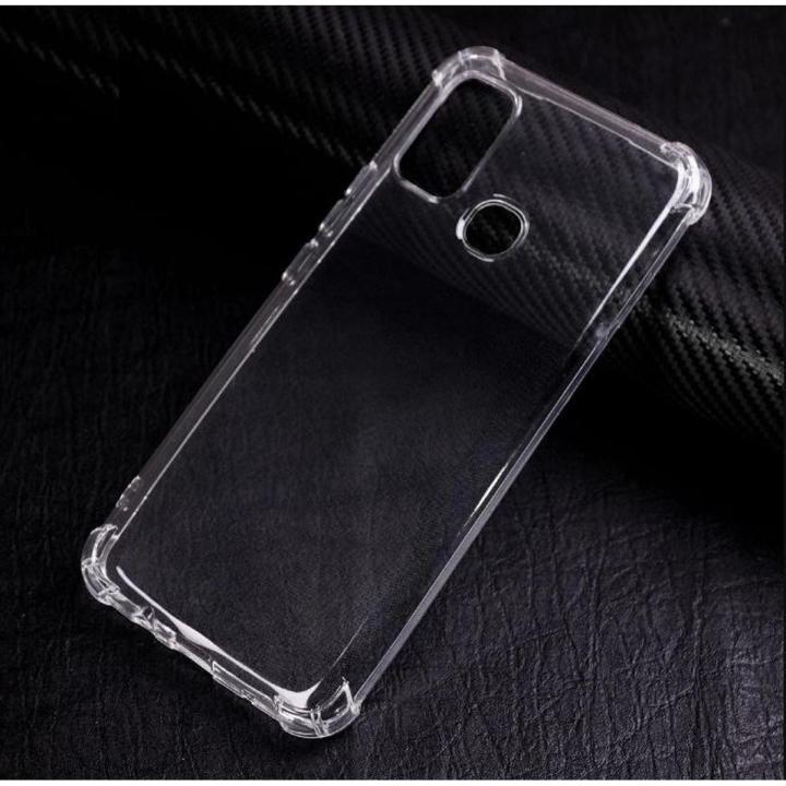 silicon full shockproof back cover fo hot 10 lite (transparent) - Phone Back Cover