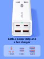 LDNIO SC1418 Extension Cord 65W Desktop Power Strip. 