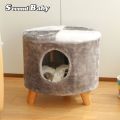 Cat Nest Stool Four Seasons Universal Cat Bed Closed Stool People and Cats Share Winter Warm Cat House Cat Bed Room Span. 