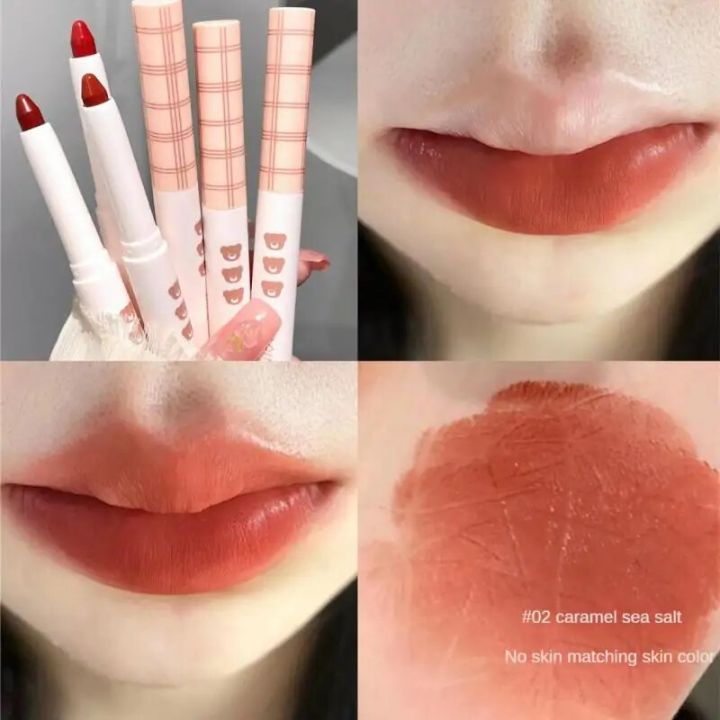 Matte%20Lip%20Stick%20Long%20Lasting%20Lipstick%20Lip%20Gloss%20Waterproof%20Lip%20Tint%20Sheglam%20Lip%20Plumper%20Moisturizer%20Korean%20Lip%20Cosmetics%20Makeup%20-%20Image%204