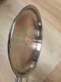 SKB SuS304 food grade Stainless Steel "Frying pan with ss handle". 