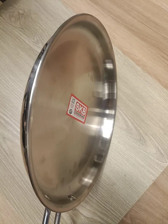 SKB%20SuS304%20food%20grade%20Stainless%20Steel%20"Frying%20pan%20with%20ss%20handle"%20-%20Image%204