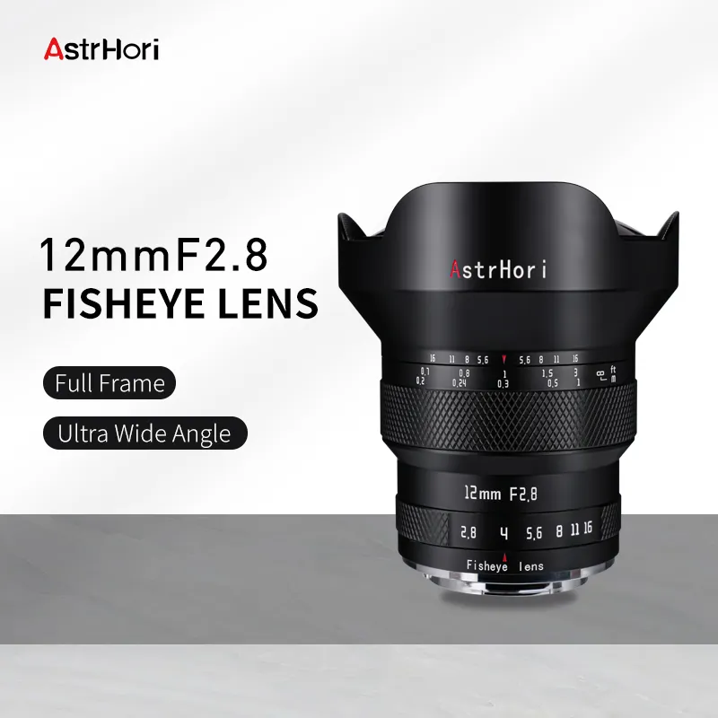AstrHori 12mm Full Frame Ultra Wide Angle Fisheye Lens for