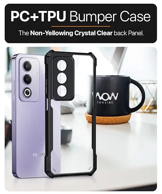 OPPO%20A3%20PRO%205G%20Protective%20Black%20Border%20Crystal%20Clear%20Xundd%20Mobile%20Back%20Case%20Cover.%20-%20Image%203