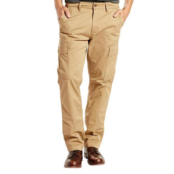 Tan Twill Gaberdine Pant For Men