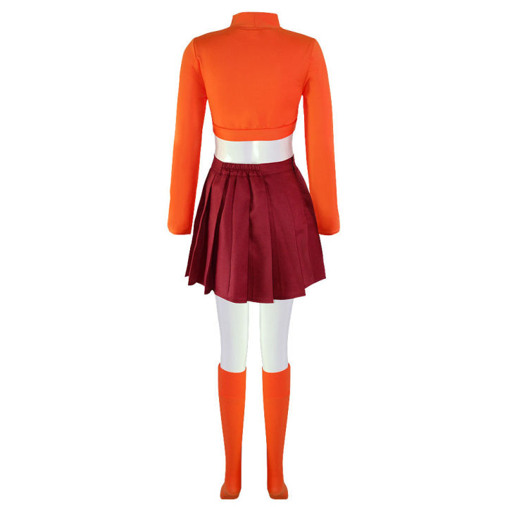 Scooby%20Doo%20Velma%20cosplay%20costume%20for%20Halloween%20role-playing%20-%20Image%207