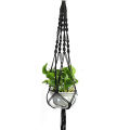 Nylon rope tassel flower pot hanging basket net knot rope bracket. 