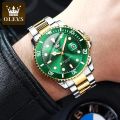 OLEVS 5885 Business Waterproof Watches for Men Quartz High Quality Stainless Steel Strap Men Wristwatch Luminous Calendar.