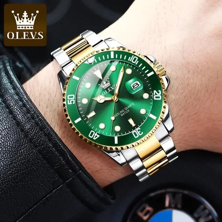 OLEVS%205885%20Business%20Waterproof%20Watches%20for%20Men%20Quartz%20High%20Quality%20Stainless%20Steel%20Strap%20Men%20Wristwatch%20Luminous%20Calendar%20-%20Image%204