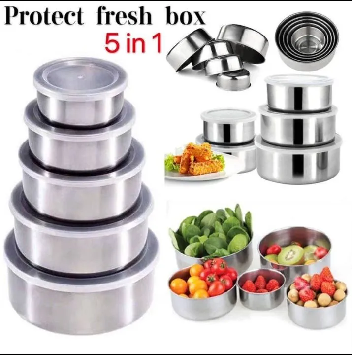 Stainless%20Steel%20Food%20Box%205%20Pieces%20With%20Food%20Grade%20Plastic%20Cover%20-%20Tiffin%20Box%20For%20Office%20-%20Image%202