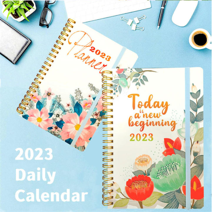 2023%20Daily%20Calendar%20Planner%20Notebook%20Weekly%20Monthly%20Office%20Agenda%20Organizer%20Management%20Personal%20Appointment%20Journal%20Diary%20-%20Image%202