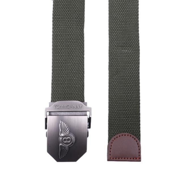 Olive%20Drab%20Fabric%20Belt%20For%20Men%20-%20Image%203