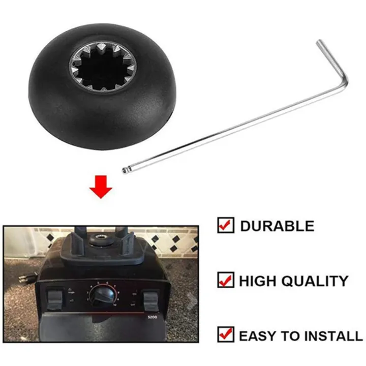 1%20Set%20of%20Plastic%20Black%20Blender%20Drive%20Socket%20for%20Vitamix%20with%20Wrench%20-%20Image%205