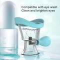 Silicone Eyewasher Lightweight Squeeze Eye Cleaning Eye Washer. 