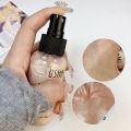 Gold Silver Highlighter Spray Waterproof Glitter Shimmer Sparkle Liquid Highlighter Makeup for Face Body Illuminator Cosmetics.