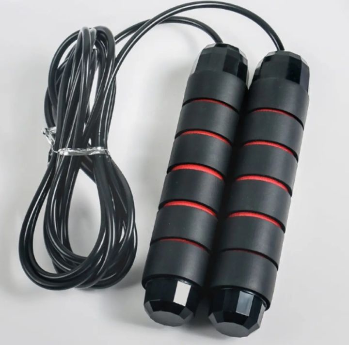 Foam Handle High Speed PVC Custom Adjustable Jump Rope for Home Fitness