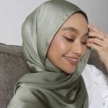 New Arrival crinkle satin chiffon hijab scarf Plain Shawls wrinkle scarves Women Muslim Turban Solid Color Headscarf 20 colors.