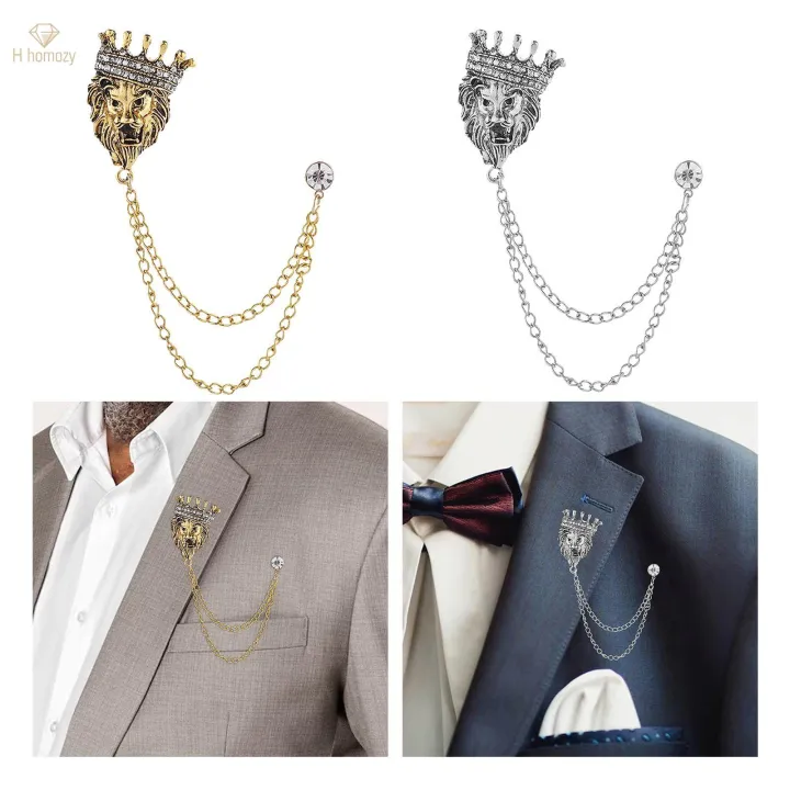 Men's%20Crown%20Brooch%20Pins%20Hanging%20Chain%20Brooch%20Jewelry%20Breast%20Pins%20Fashion%20Suit%20Pin%20Suit%20Stud%20Lapel%20Pin%20for%20Boyfriend%20Career%20Suit%20Hat%20Coat%20Tie%20-%20Image%204