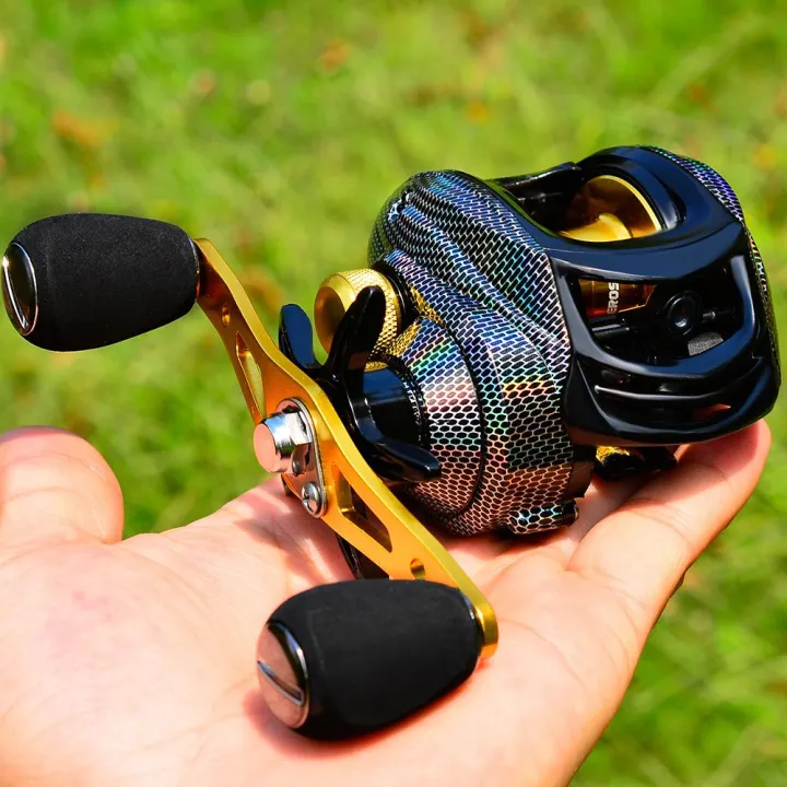 Pesca%20High%20Speed%207.2:%20Carbon%20Fiber%20Right%20Hand%20Baitcasting%20Reel%20Spinning%20Reel%2010KG%20Max%20Drag%20Fishing%20Wheel%20-%20Image%208