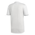2018-19 Real Madrid Home Short Sleeve Jersey - Mesh Cotton -  White. 