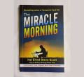 The Miracle Morning Paperback by Hal Elrod. 