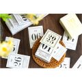 367Sheets Small Tearable 2025 Calendar Book Portable January to December 2025 Mini Desk Calendar Material Paper Planner Stickers 12 Monthly Pocket Calendar Desktop Decoration. 
