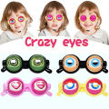 Happy day Crazy eyes children funny glasses toy new strange creative funny prop glasses. 