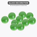10 Pcs Marbles 16mm glass marbles Knicker glass balls decoration color nuggets toy transparent. 