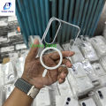 Vivo Y400 BARLIA Magnetic Phone Case  Imported Material High Quality Transparent Case For vivo Y 400 Anti-Yellow Clear Back Cover. 